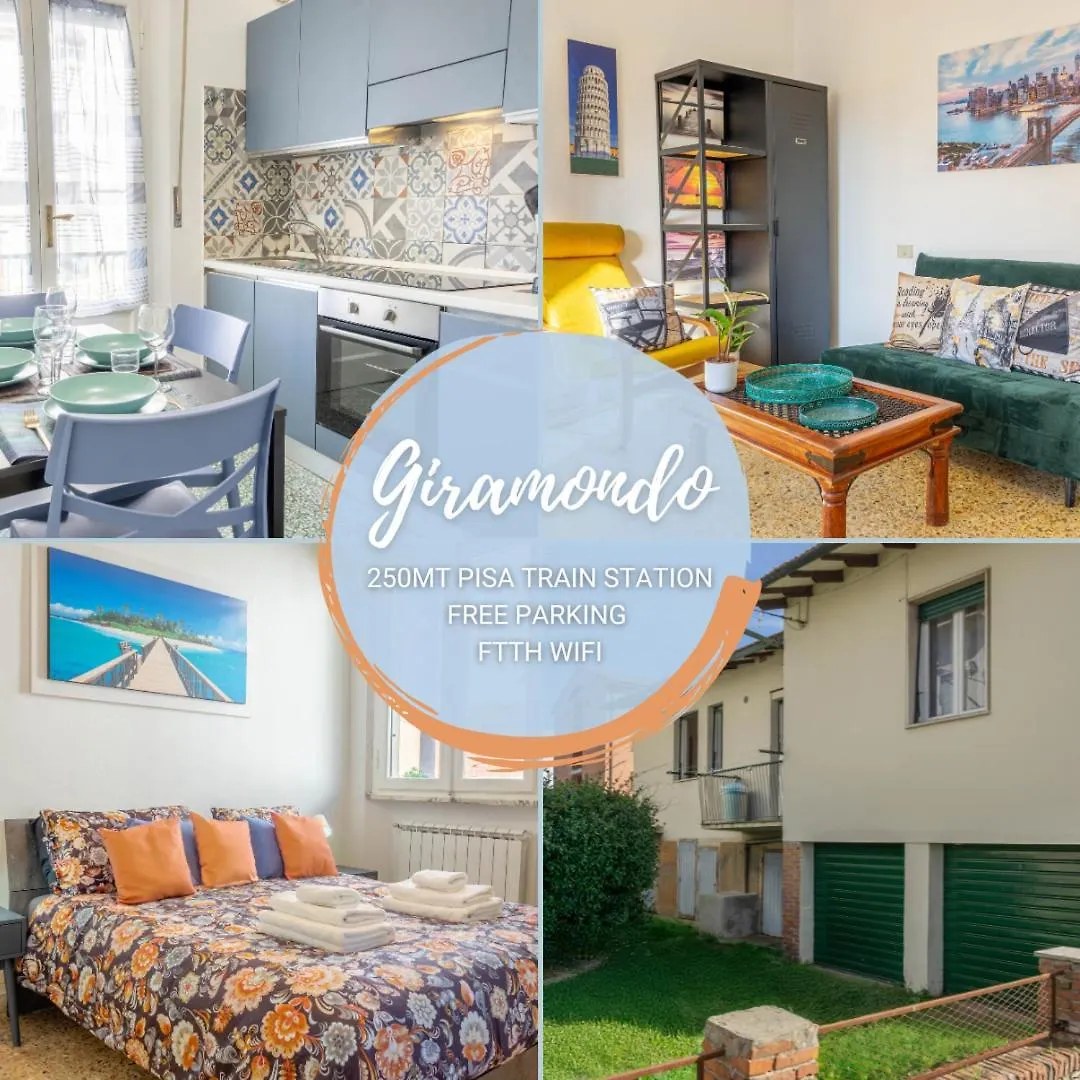Giramondo - Pisa Train Station & Airport - Free Parking & Wifi